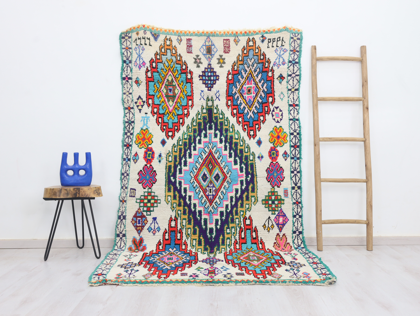 Tasenkkurt Moroccan Rug 4'3" x 7'8" - TrendAura