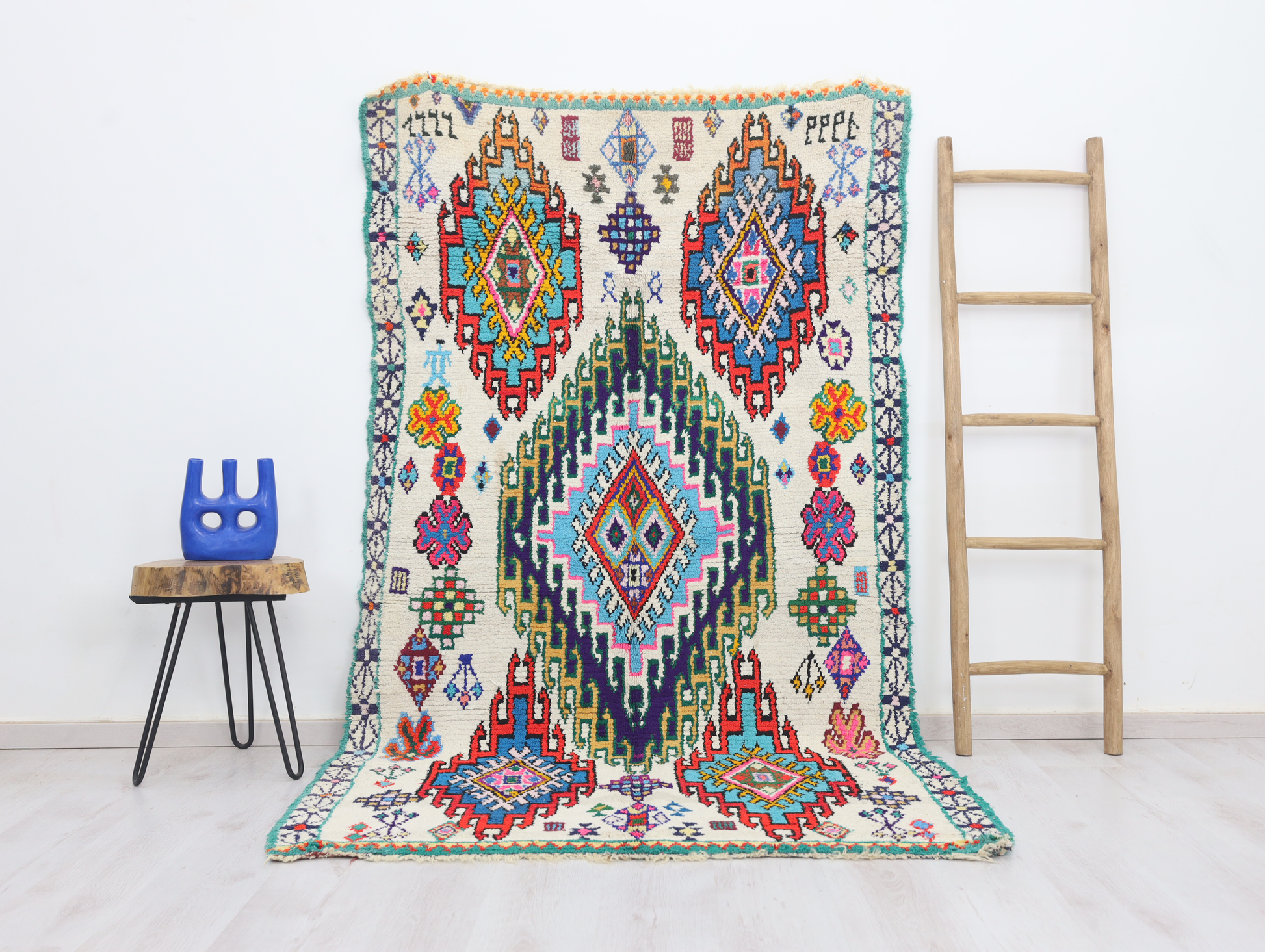 Tasenkkurt Moroccan Rug 4'3" x 7'8" - TrendAura