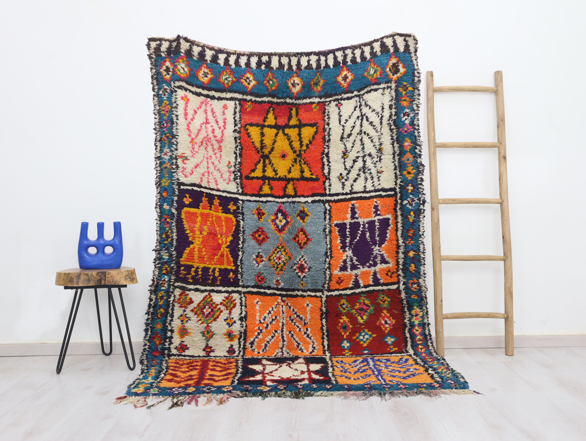 Timsal Moroccan Rug 4'7" x 7'1" - TrendAura