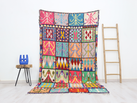 Tafrawt Moroccan Rug 4'8" x 8'4" - TrendAura