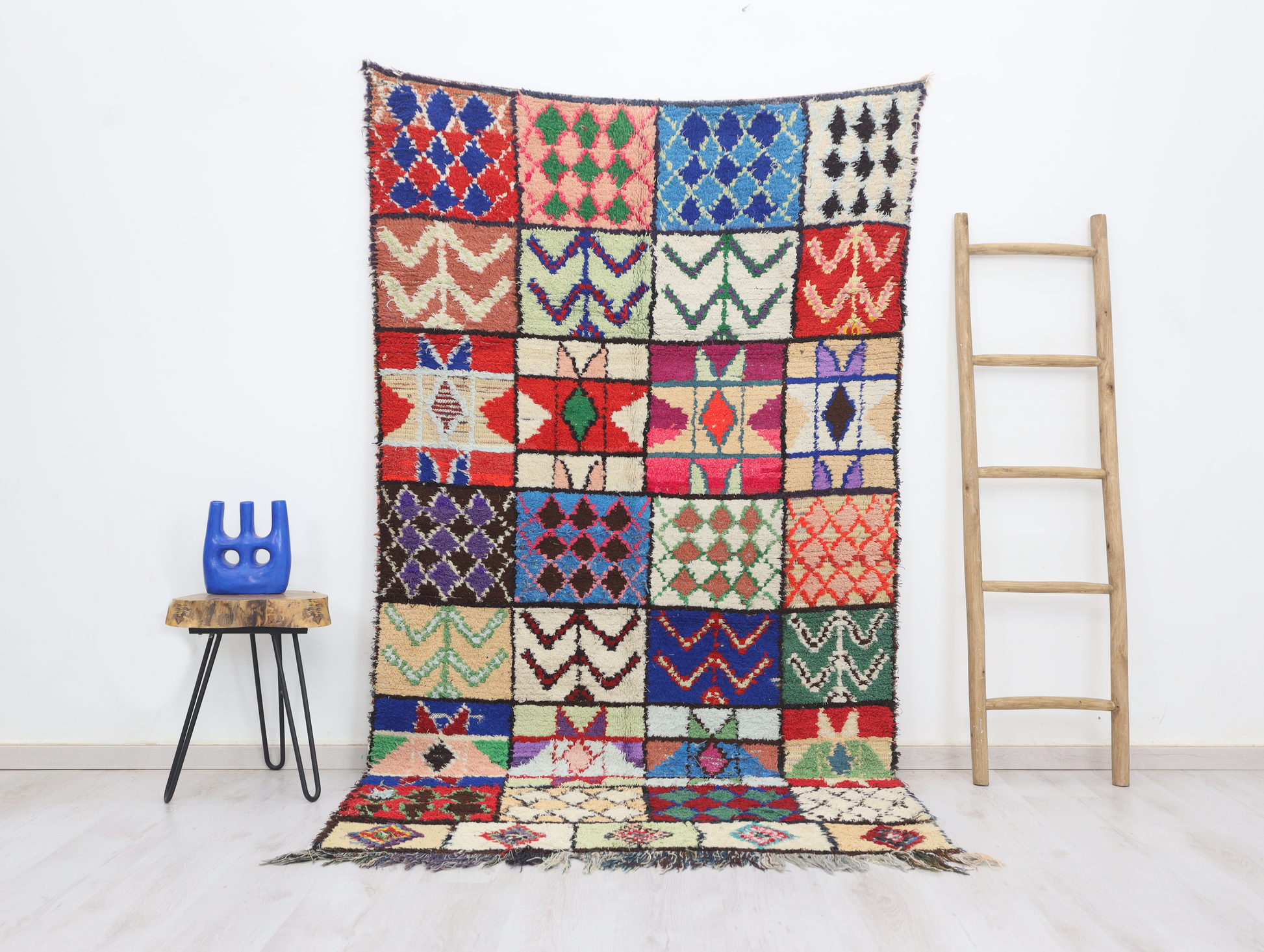Amezian Moroccan Rug 4'7" x 7'9" - TrendAura