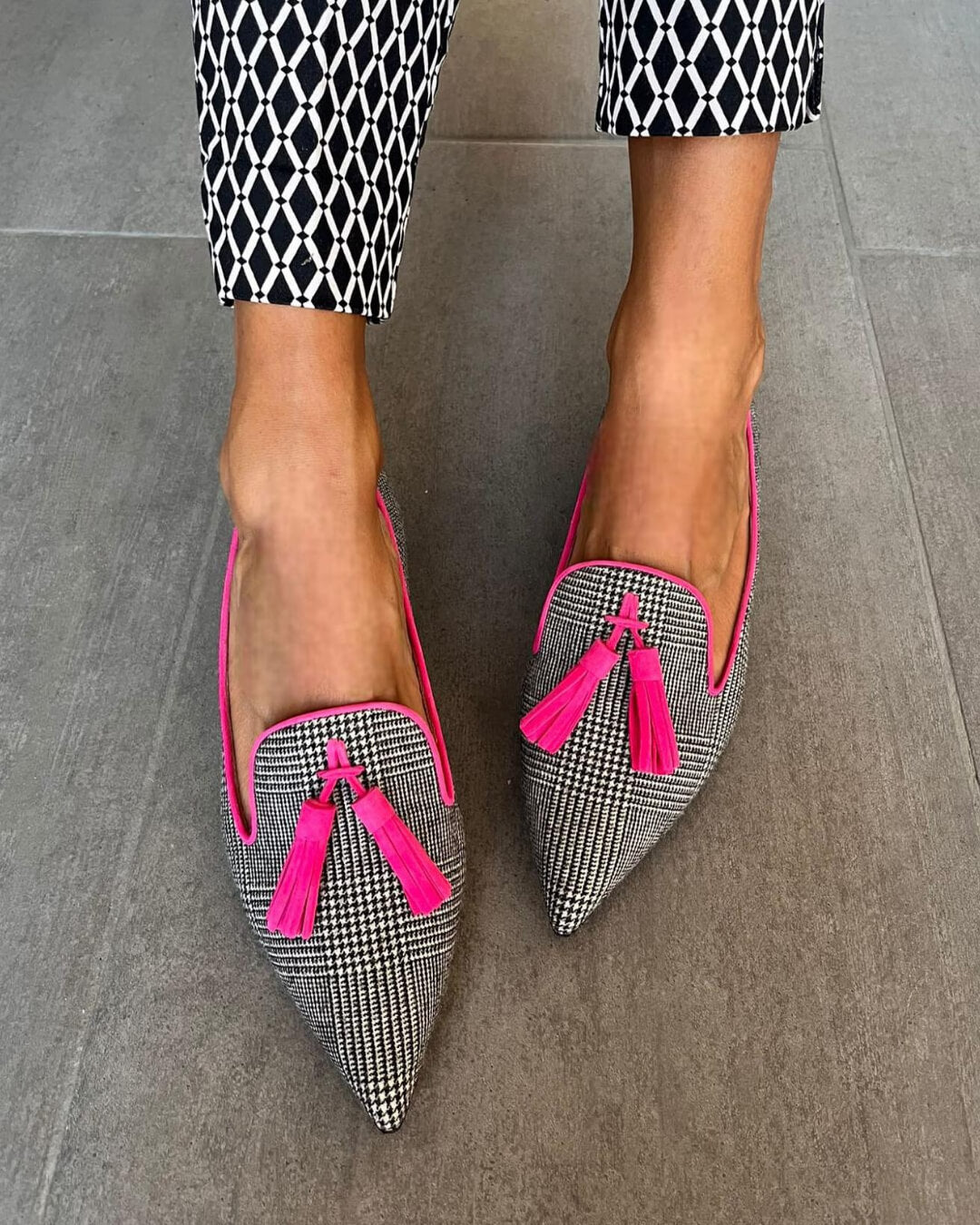 Women's Fringe Loafers with Stylish Design and Versatile Fit - TrendAura