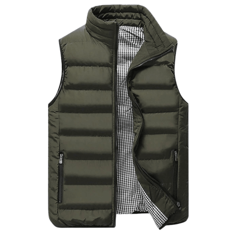 Premium Quilted Vest Unisex Lightweight Insulated Sleeveless Jacket For Men And Women