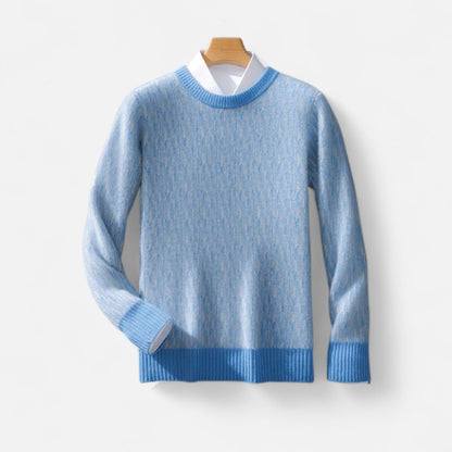Ancient World | Men's Cashmere Sweater Classic Round Neck