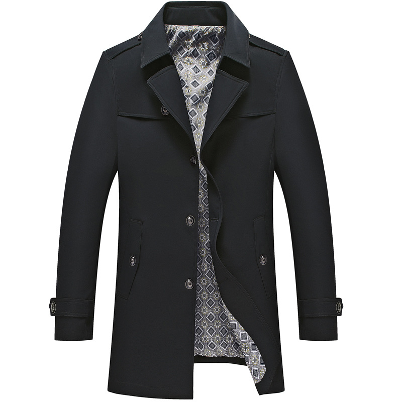 Maxi Winter Trench Coat For Men With Timeless Style And Premium Craftsmanship For Office And Travel