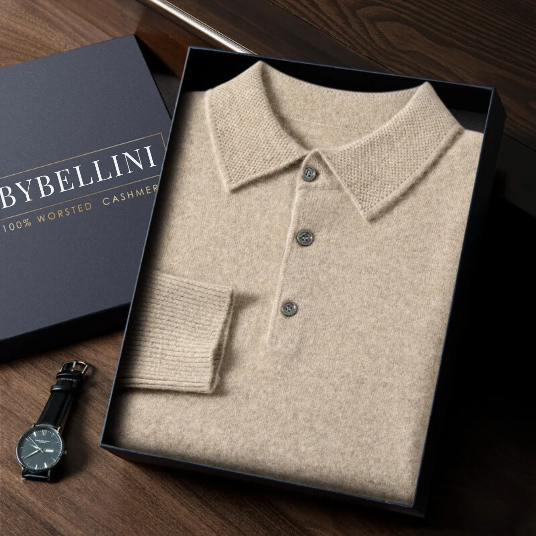 Polo Shirt For Men Breathable Natural Fabric With Ribbed Collar And Cuffs Versatile Smart Casual To Weekend Wear