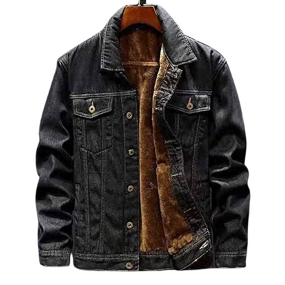 Monti Winter Denim Jacket For Men Warmth And Style