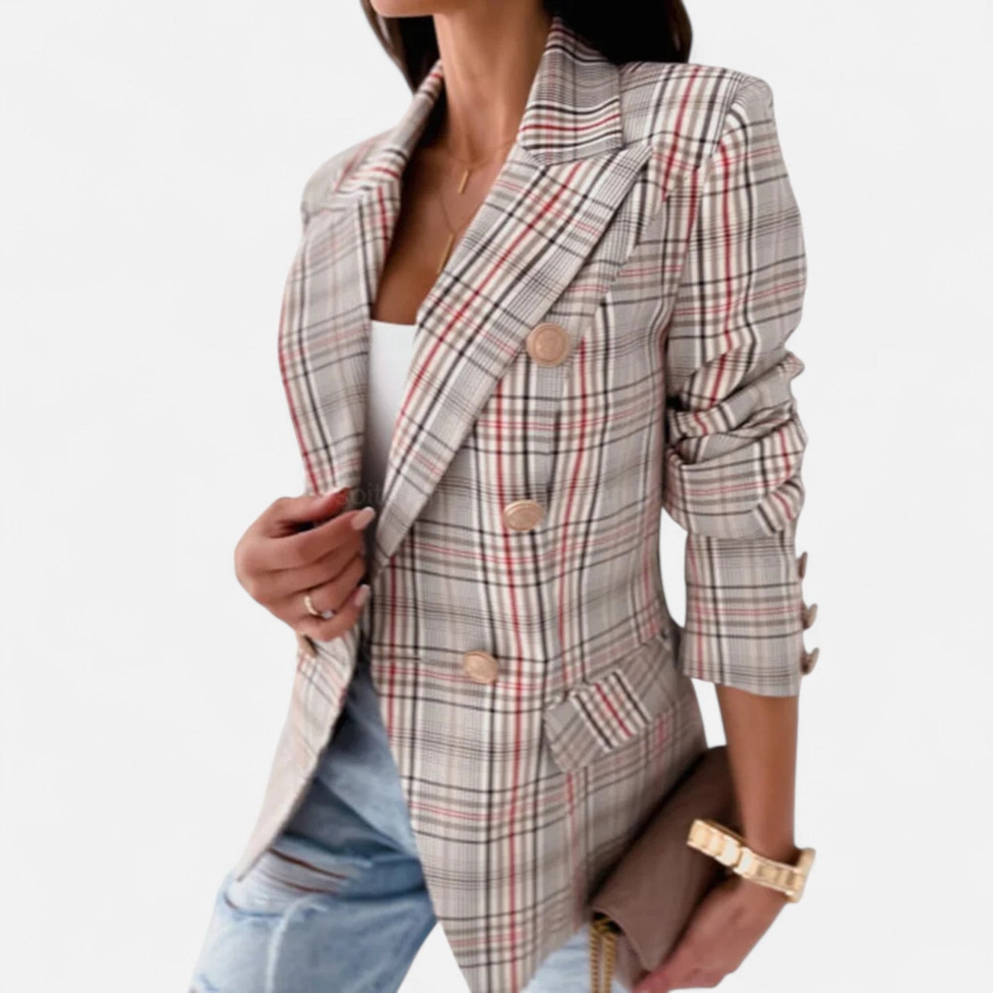 Ancient World | Women's Blazer Jacket Structured Elegance