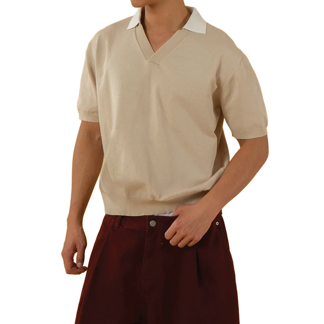 Split Collar Club Polo