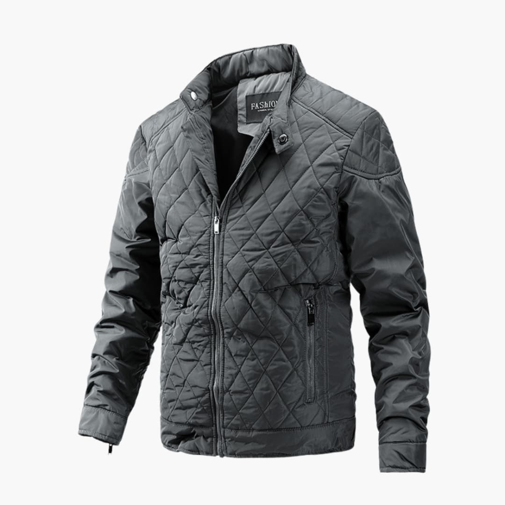 Versatile Men's Casual Quilted Jacket Lightweight Warmth Without Bulk For Everyday Office Wear