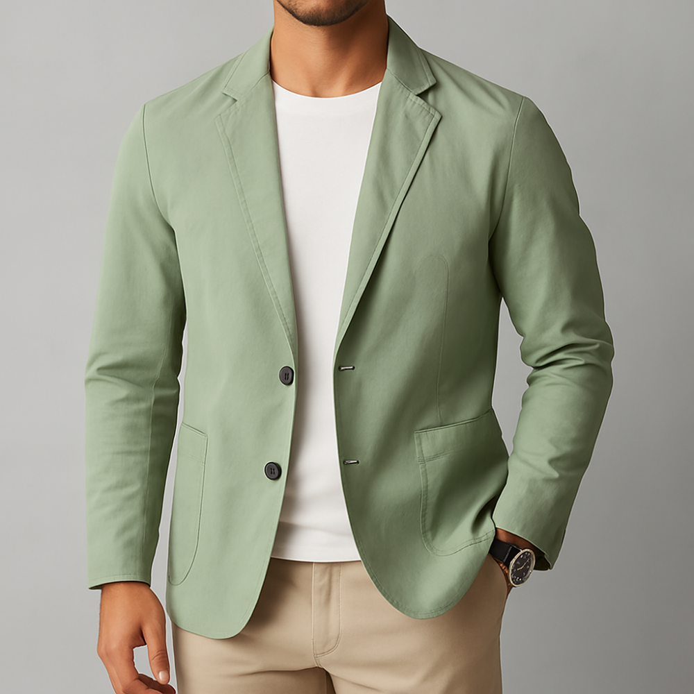 Men's Slim Fit Blazer Tailored Modern Style For Versatile Business To Evening Wear