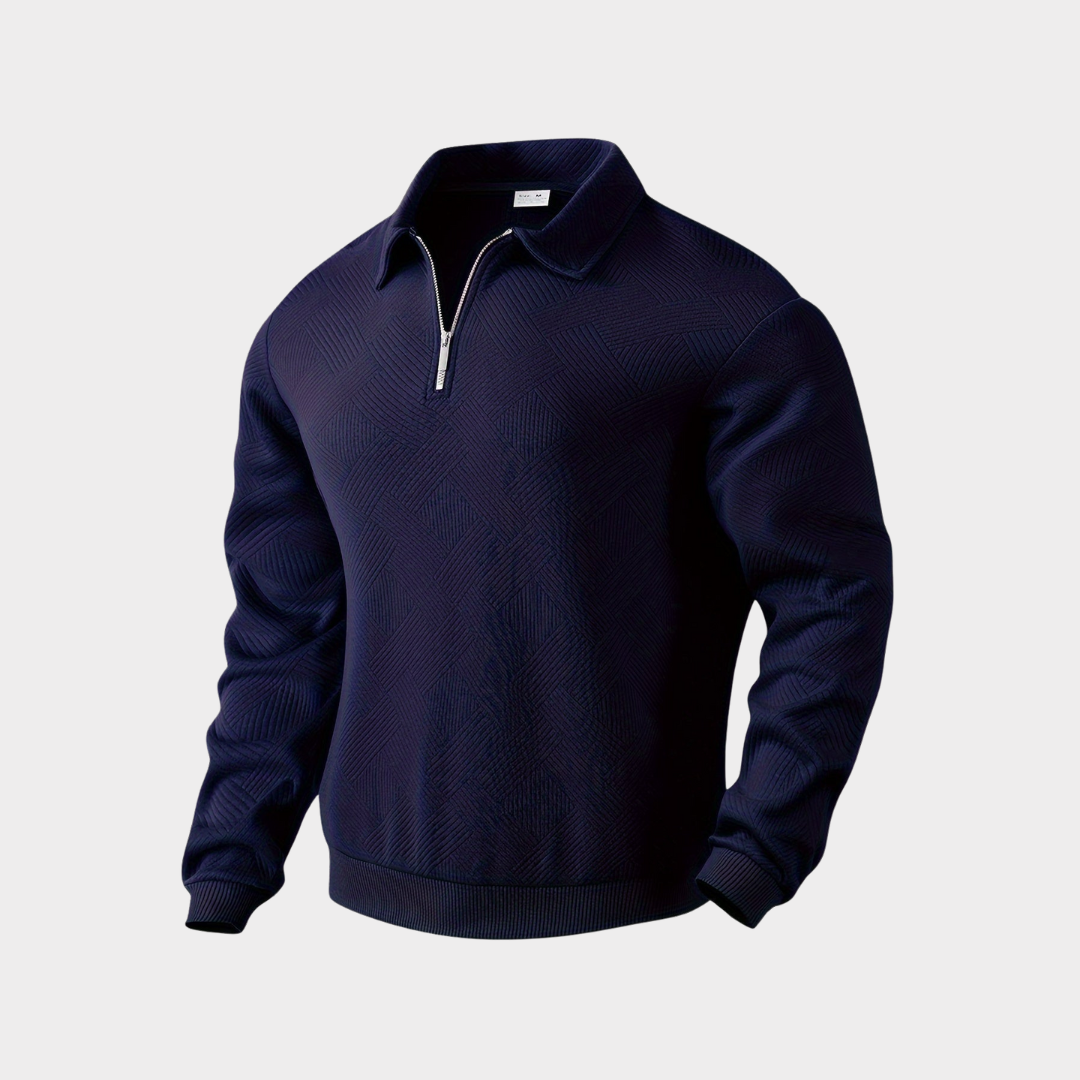 Koen Premium Quarter Zip Sweater For Men Stylish Comfortable Everyday Essential For The Modern Man