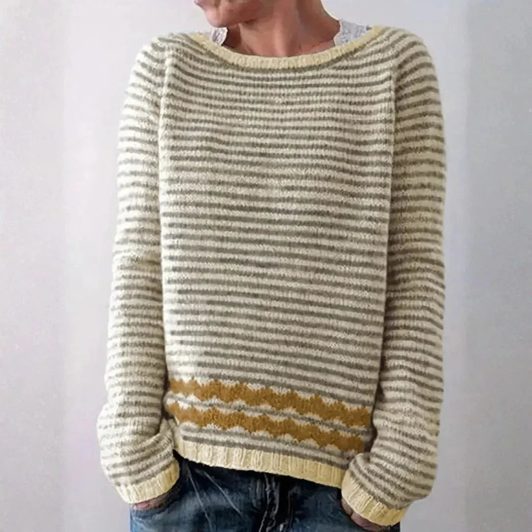 Lulu Striped Knit Sweater