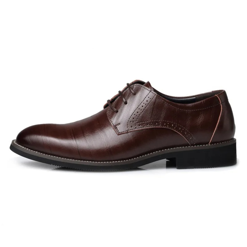 Smart Vegan Leather Oxford Shoes