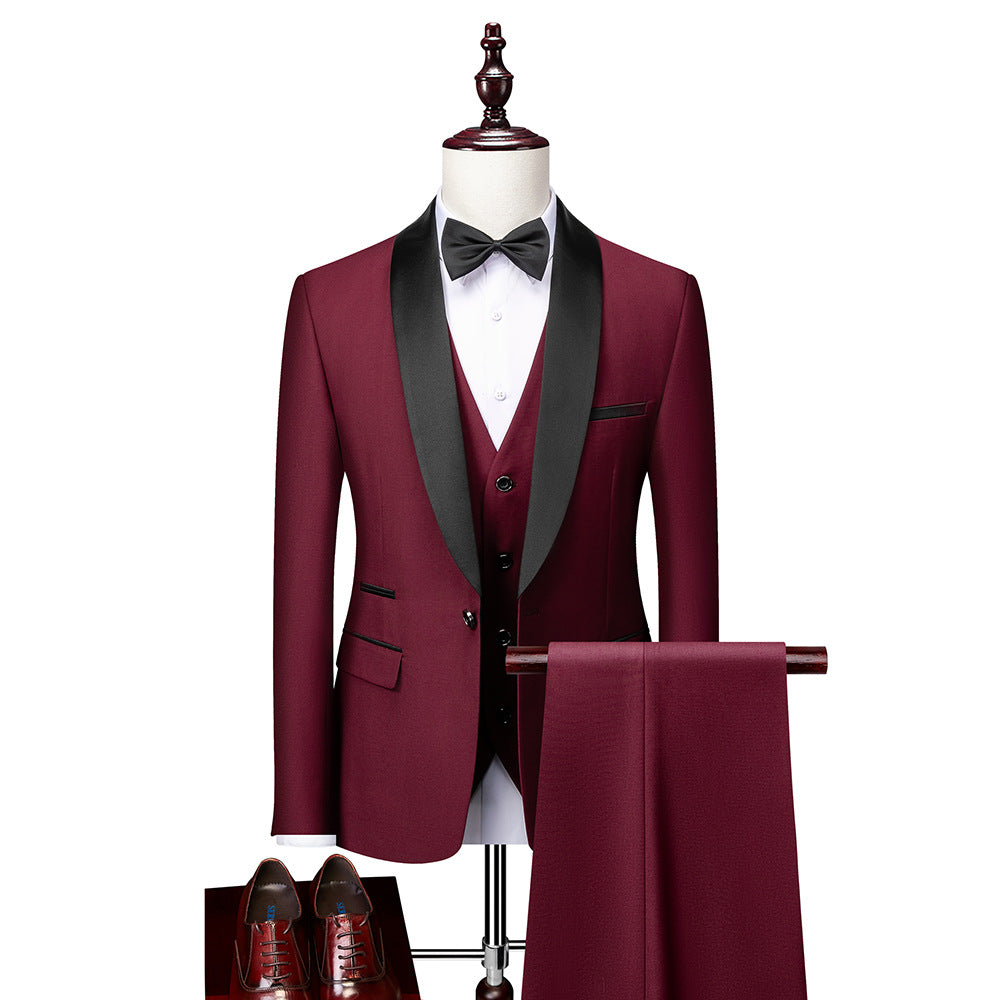 Viktor | Slim fit 3-piece suit set for men