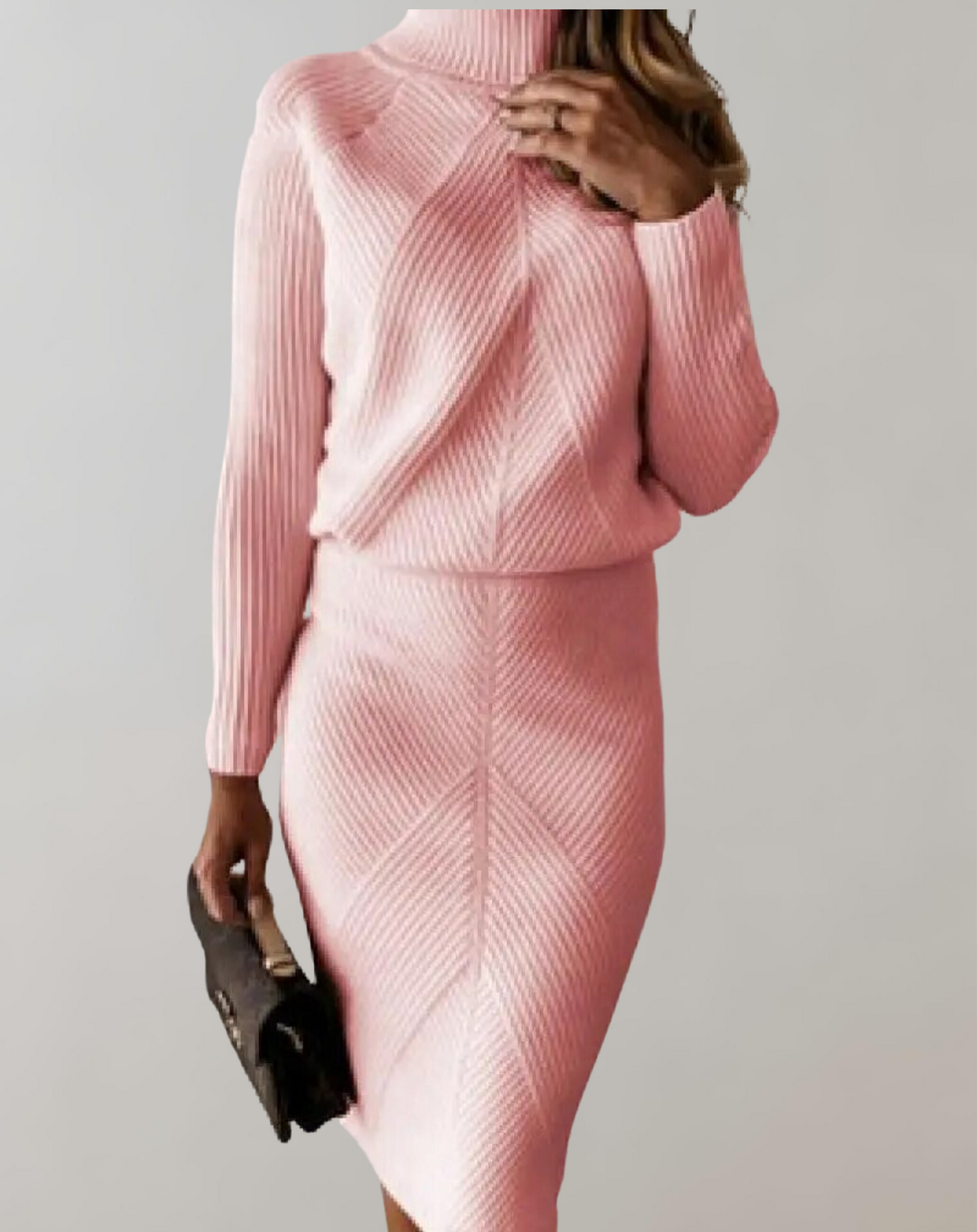 Léa Ribbed Knit Set Elegant And Comfortable For Office And Cozy Evenings Ideal For Busy Professionals