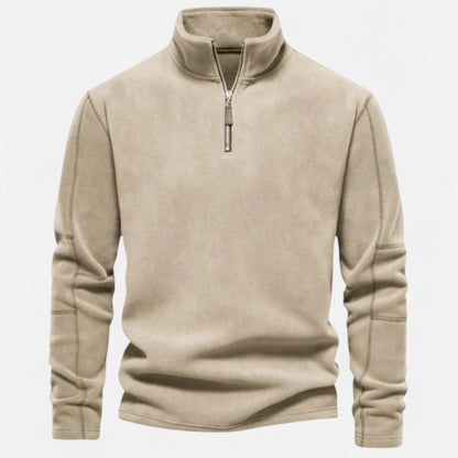 Ancient World | Men's Fleece Zip-Up Sweater Autumn-Winter