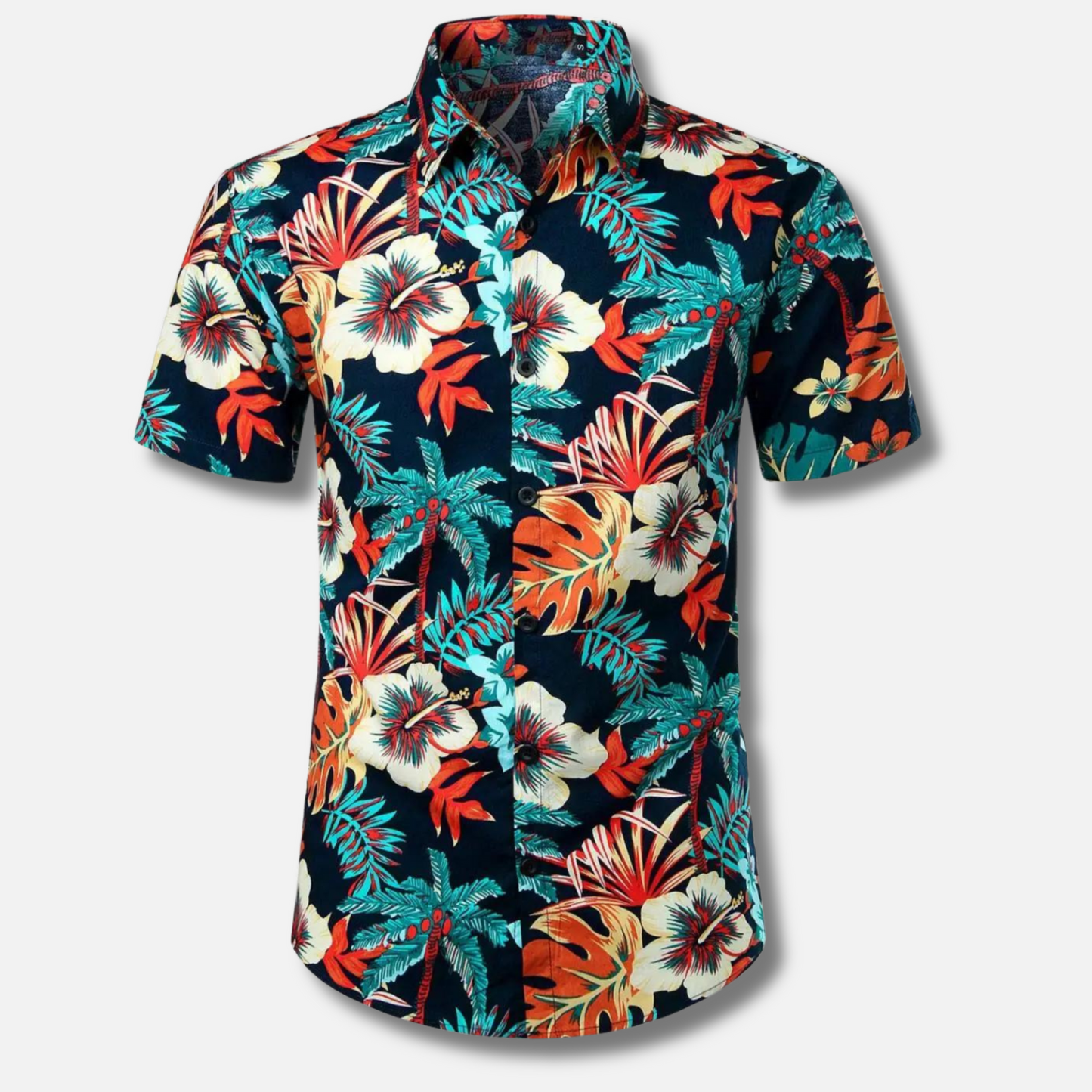 Classic Hawaiian Summer Shirt For Men | Colorful