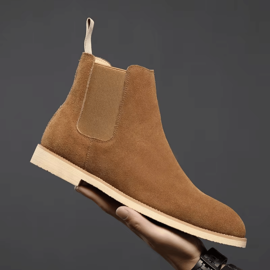 Mens Chelsea Boots Olive Toned Casual Chic for City and Dinner Outings Versatile Everyday Wear