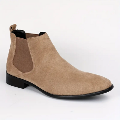 Men's Chelsea Boots Classic Slip On Ankle With Elastic Panels For Snug Fit And All Day Comfort