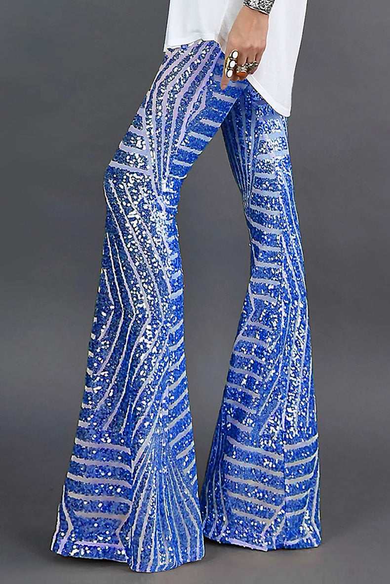 Flared Sequin Pants For Women | Glamour