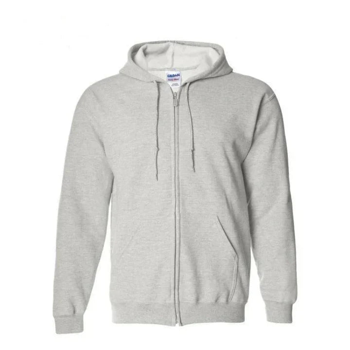 Mens Casual Zip Up Hoodie For Active Men Versatile Gym And Streetwear Comfort All Day