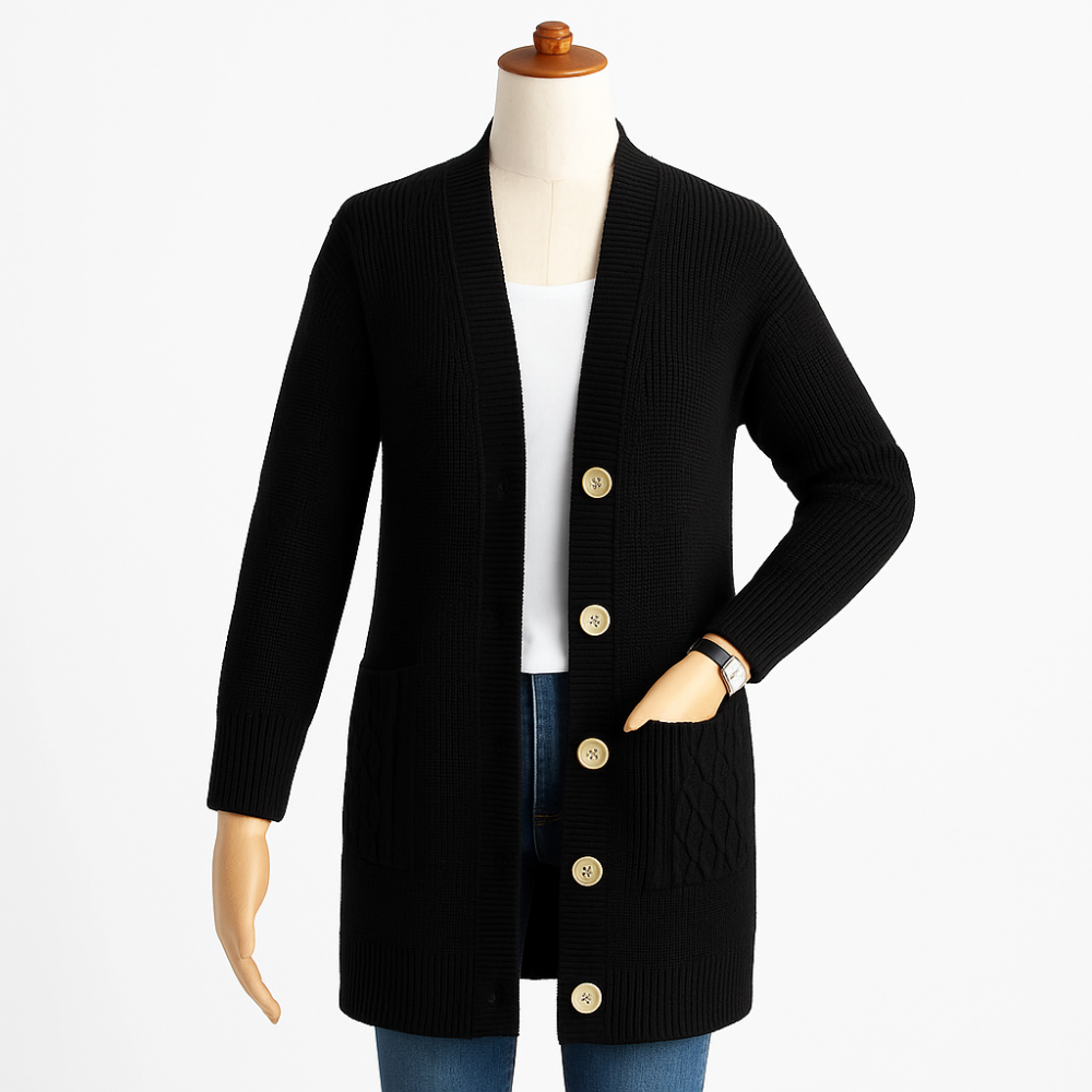 Women's Long Knit Cardigan | Fashionable