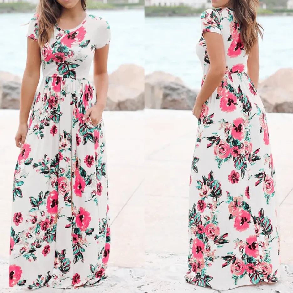 Ramonda - Floral Maxi Dress