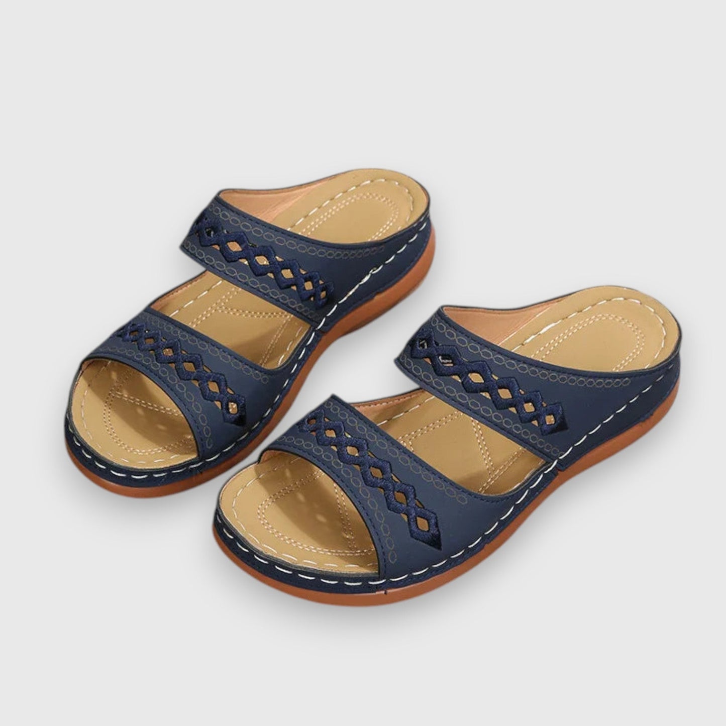 Women's Sandals with Wide Fit and Adjustable Straps