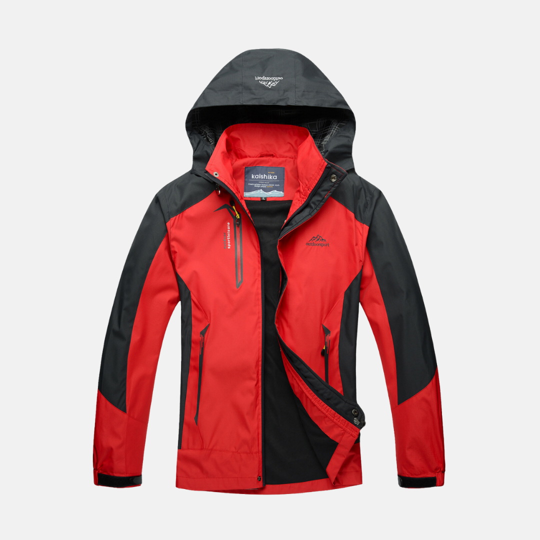 Women’s Jacket - Stand Collar Hood - Full-Zip Closure