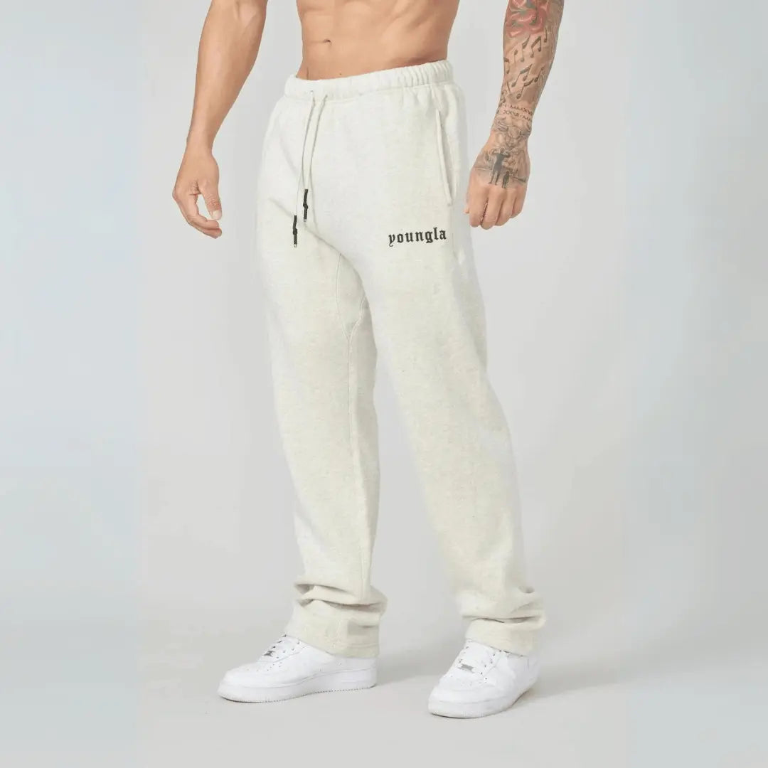 Waylynn Mens Classic Fit Sweatpants Elastic Waistband Drawstrings Soft Fleece For Everyday Wear
