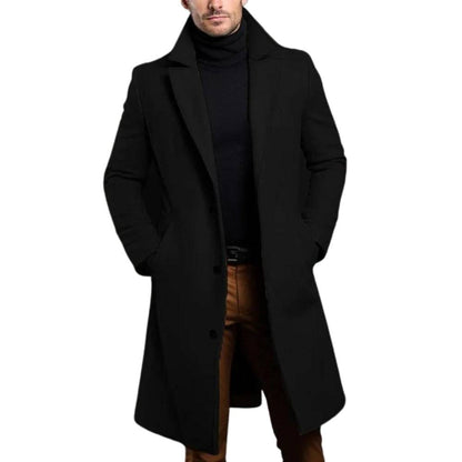 Mens Look Overcoat Winter Style For Men Effortlessly Sharp With Structured Lines And Modern Details