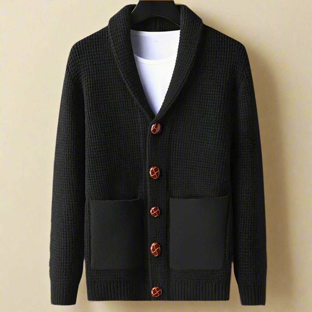 Matthew Vintage Cardigan For Men With Soft Knit Classic Silhouette And Timeless Retro Style