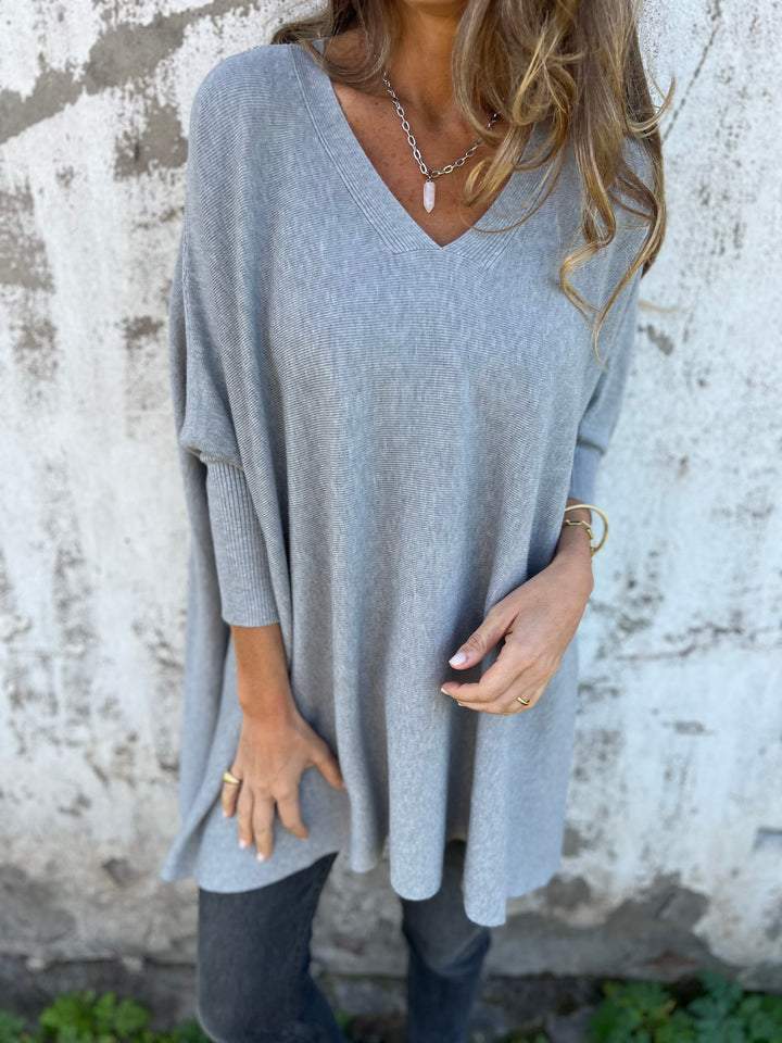Mabel Womens Elegant V Neck Cashmere Sweater Essential Lightweight Soft Comfort For Spring And Summer
