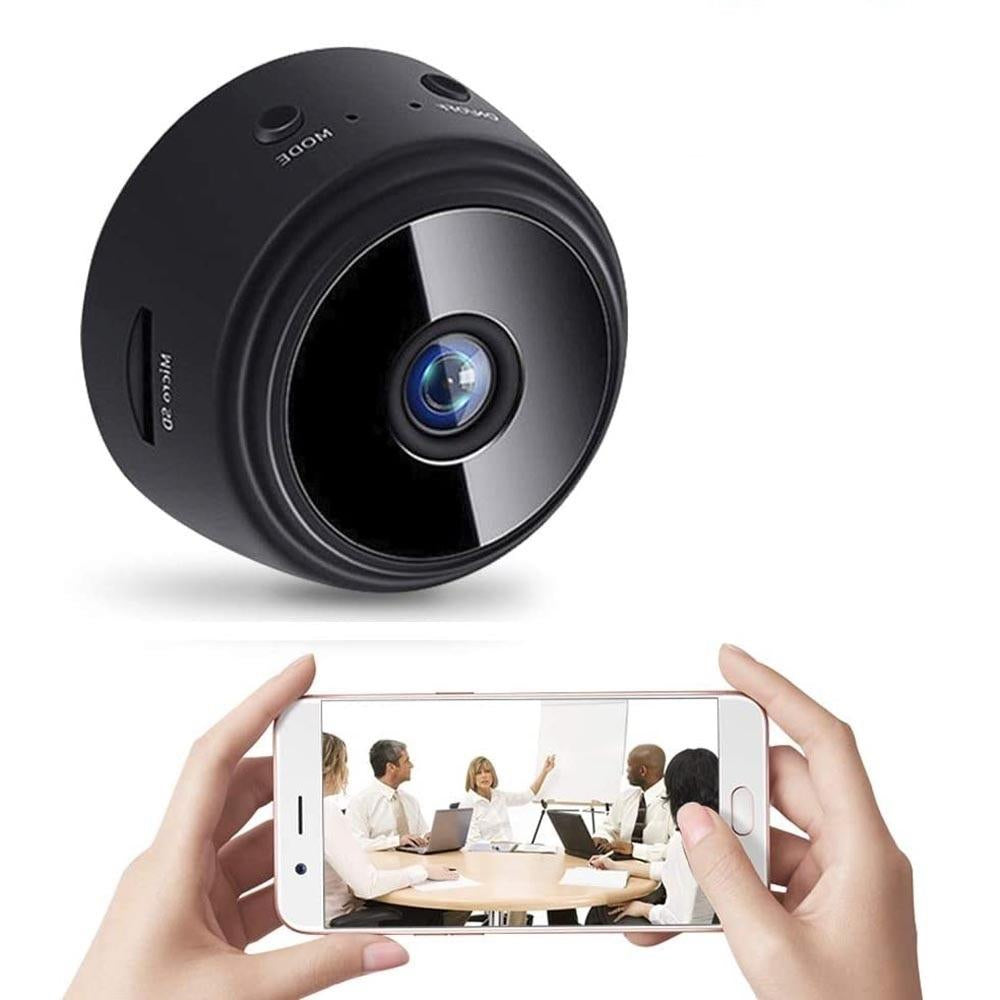 Mini wireless security camera 1080p WiFi magnetic - TrendAura