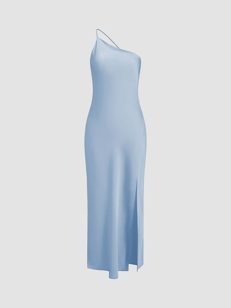 Pierrette Elegant Long Dress For Women Open Back Gown With Refined Silhouette For Formal Occasions