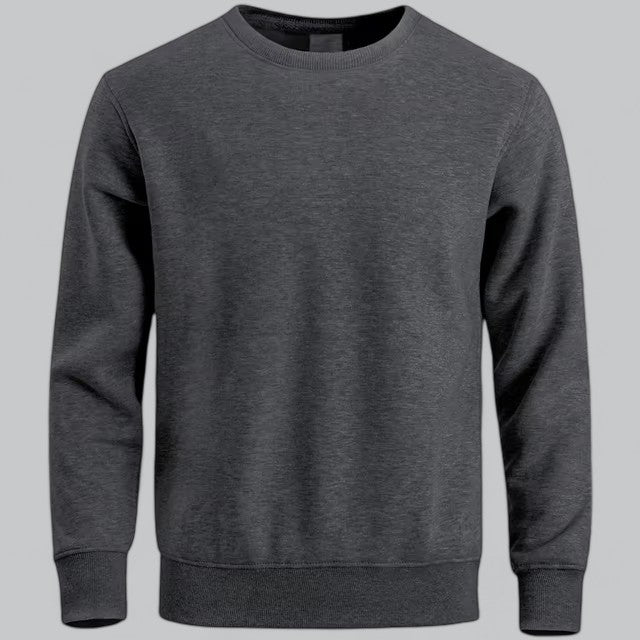 Essential crew neck sweatshirt for men