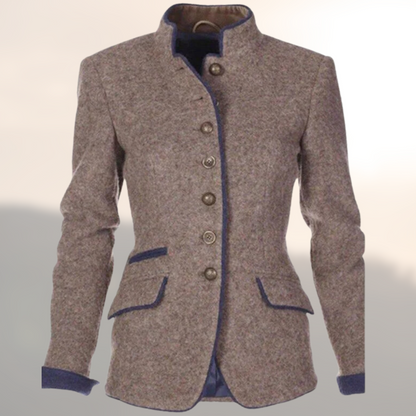 Women's Handcrafted Jacket with Unique Design and Versatile Fit