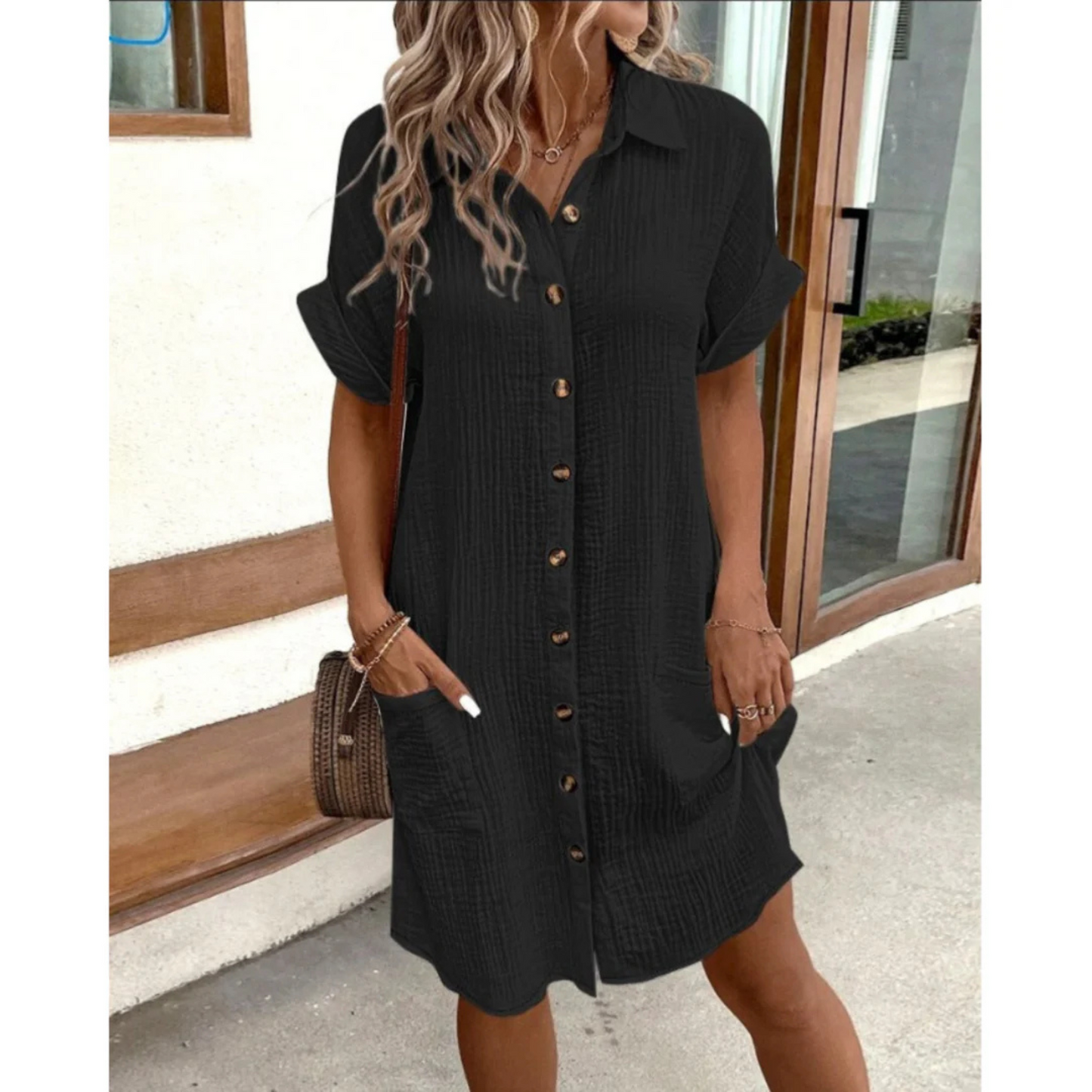Women Shirt Dress | Chic Style