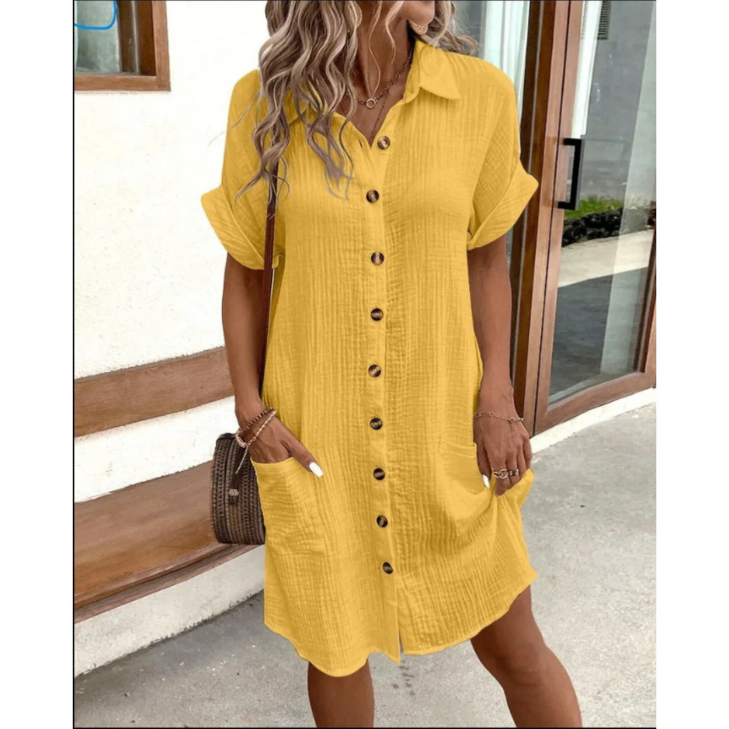 Women Shirt Dress | Chic Style