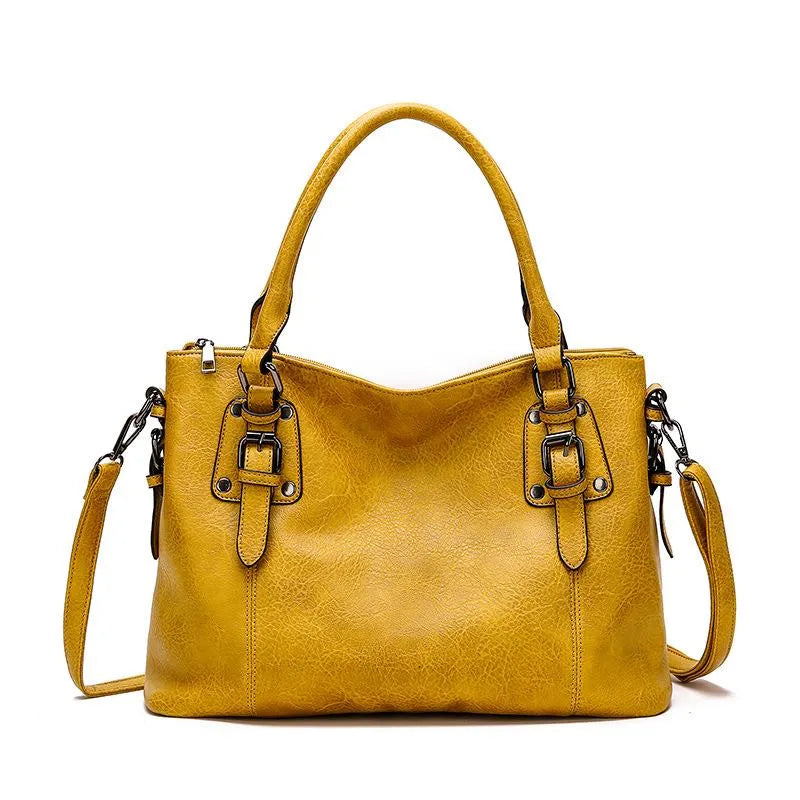 Ilse Premium Leather Shoulder Bag With Teranather Durability For Elegant Professionals