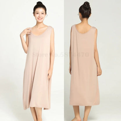 Magdalena Elegant Sleeveless Dress For Women With Flowing Loose Fit Ideal For Everyday Beachwear