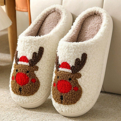 Women's Christmas Slippers | Fluffy