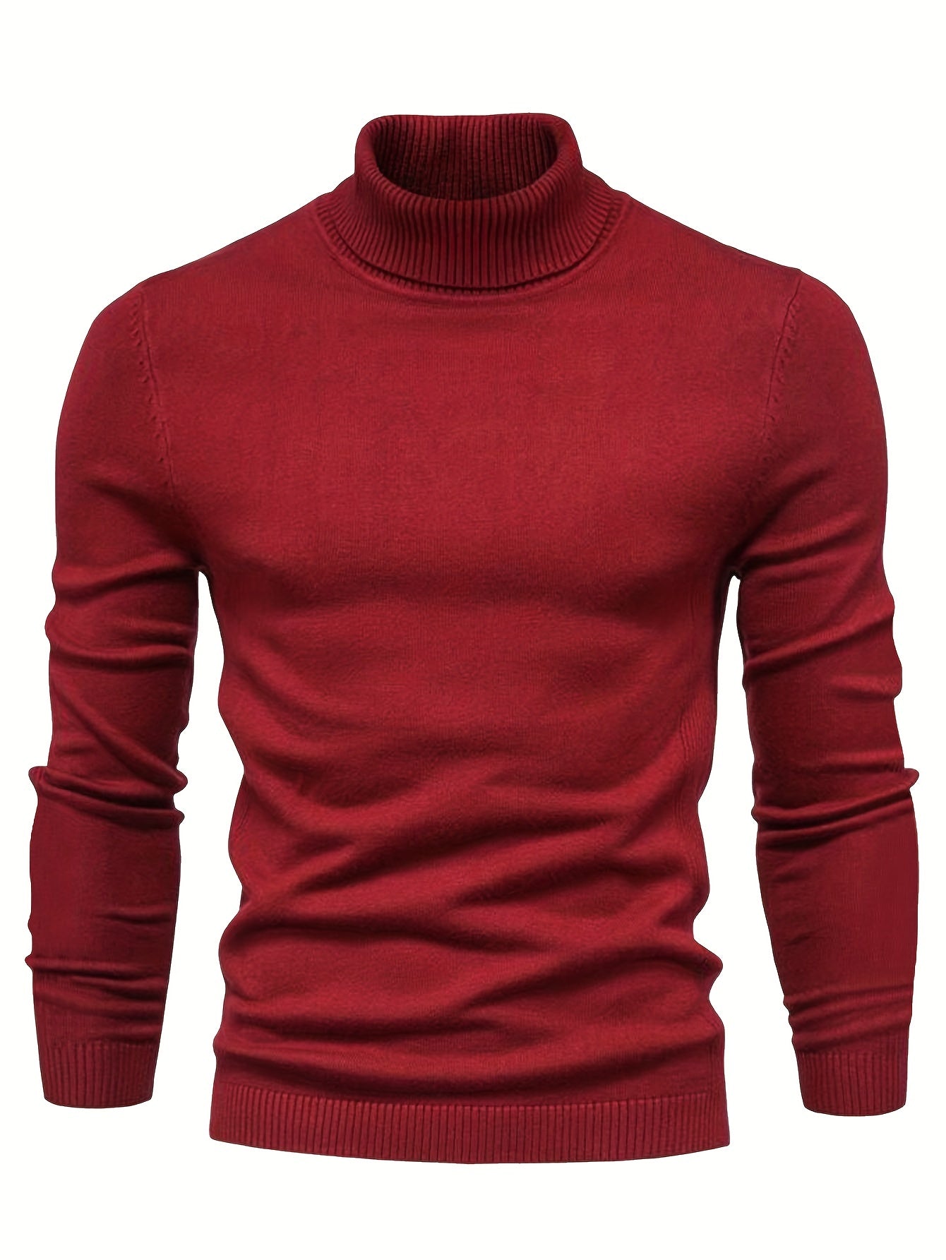 Lars Turtleneck Sweater For Cold Days Soft Stretch Knit For Cozy Everyday Wear Warmth