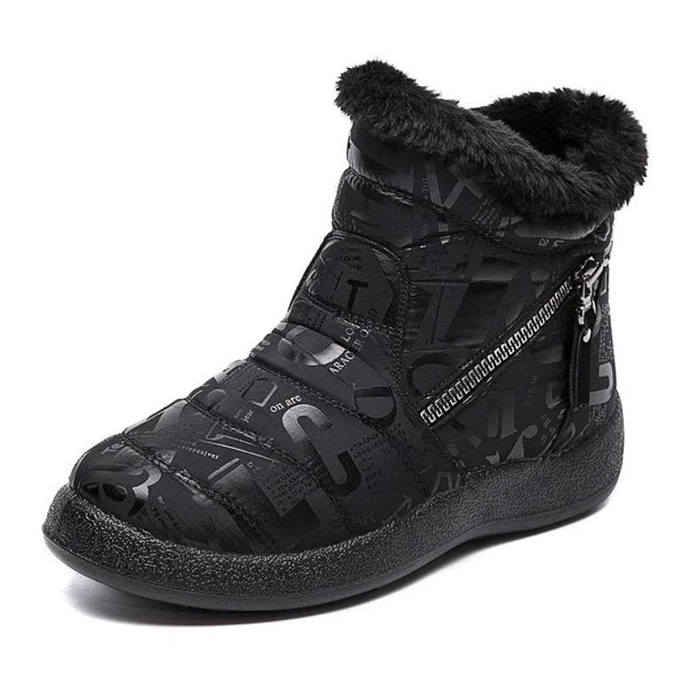 BeckyWalk™ | Women’s Printed Winter Ankle Boots