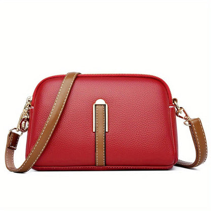 TrendAura Elaine Crossbody Bag For Women With Vegan Leather Compact Design And Adjustable Strap