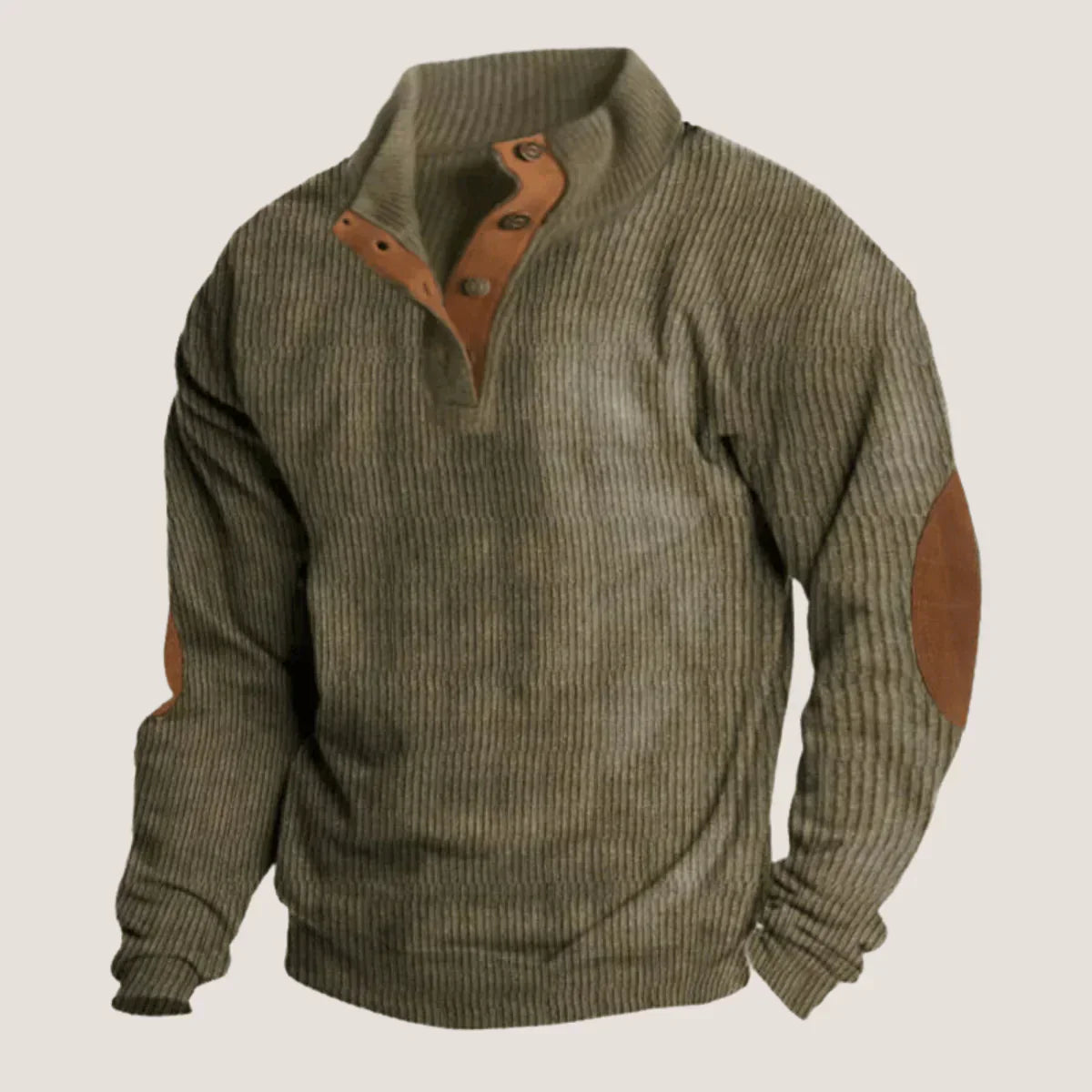 Kolly Ribbed Sweater For Men Soft Durable Knitwear For Everyday Style And Warm Comfort