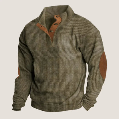 Kolly Ribbed Sweater For Men Soft Durable Knitwear For Everyday Style And Warm Comfort