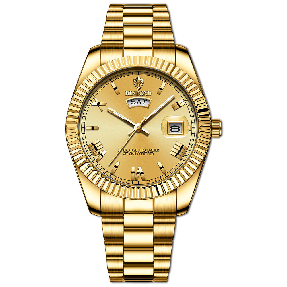 Mens Luxury Quartz Watch Elegant Analog Dress For Business Professionals Timeless Versatile
