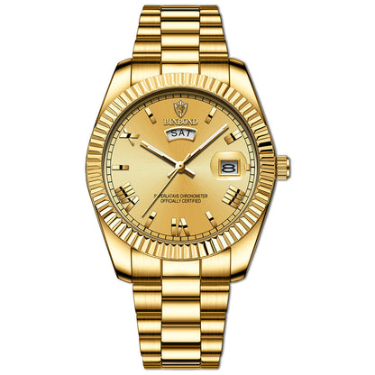 Mens Luxury Quartz Watch Elegant Analog Dress For Business Professionals Timeless Versatile